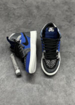 کتونی نایک ایر جردن 1 ودوو آبی ساق بلند - Nike Air Jordan 1 Voodoo Blue - Image 3