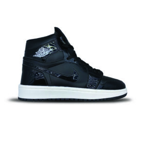 کتونی نایک ایر جردن ساقدار ورنی مشکی