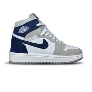 نایک ایر جردن ساقدار سفید آبی