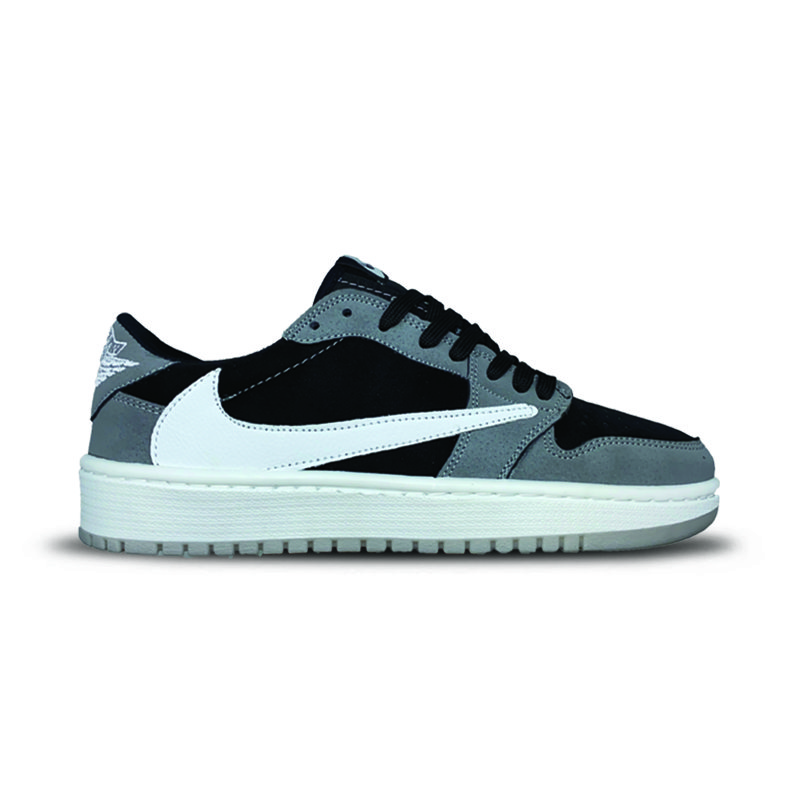 155-ترویس مشکی طوسی کتونی نایک تراویس مشکی طوسی