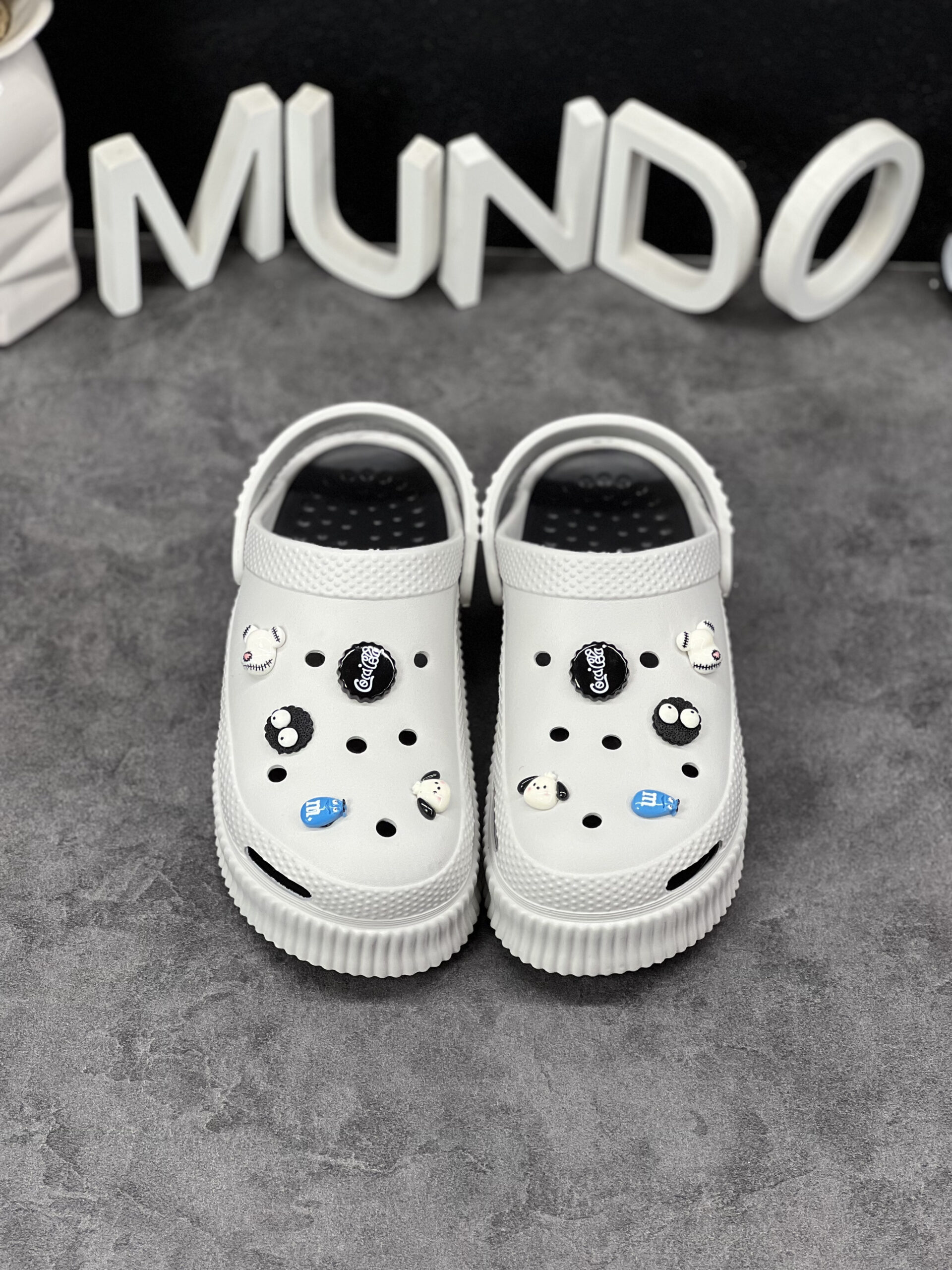 IMG_3048 کراکس زنانه طوسی - Image 4