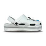 کراکس زنانه طوسی