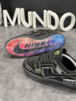 کتونی مانستر تمام مشکی بزرگ پا - Image 3