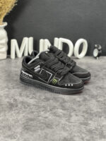 کتونی مانستر تمام مشکی بزرگ پا - Image 2