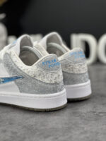 کتونی نایک دراگون سفید طوسی زیره چاپی - Image 4