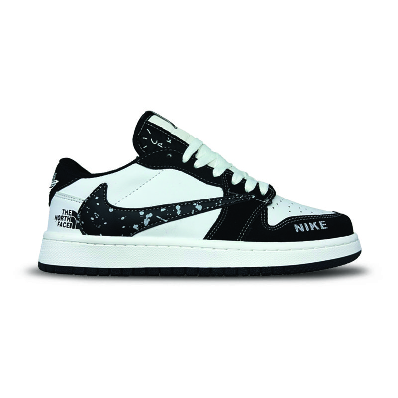 ترویس اسکات نورث فیس مشکی ترویس نورث فیس مشکی سفید - Image 1